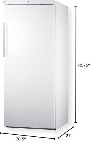 Accucold UFM19W Upright General Purpose Medical Freezer; Designed for the Storage of Samples, and Other Laboratory and Clinical Materials; 18.3 cu.ft Capacity; Manual Defrost; Dial Thermostat in Saudi Arabia