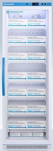 Summit Appliance Accucold 15.0 cu.ft. Medical Refrigerator, 24" Wide, Vaccine Refrigerator, Glass Door - ARG15PV in Saudi Arabia