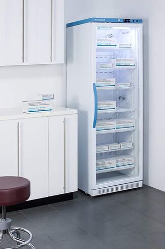 Summit Appliance Accucold 15.0 cu.ft. Medical Refrigerator, 24" Wide, Vaccine Refrigerator, Glass Door - ARG15PV in Saudi Arabia