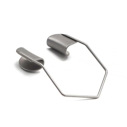 Stellmacher Solid Style Eye Speculum – Stainless Steel Ophthalmic Educational Training Tool, 14mm Angled Opening, 4cm Length in Kuwait
