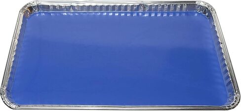 345 Dissecting Pan, Disposable Aluminum Pan Size 7x11x1 inch, with Blue Plastisol in Saudi Arabia