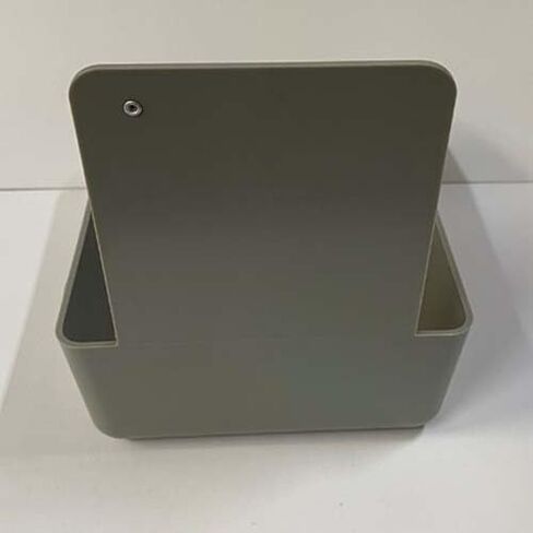 Gray Dental Lab Pan with Stainless Steel Clip 12pk 7" x 5¾" x 2½" Made in The USA in Kuwait