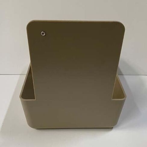 Beige Dental Lab Pan with Stainless Steel Clip 12pk 7" x 5¾" x 2½" Made in The USA in Kuwait