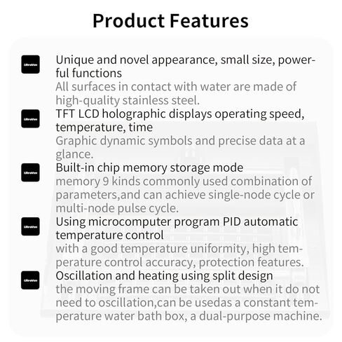 اهتزاز الحمام المائي SWB-10T مع حامل زنبركي عالمي in Kuwait