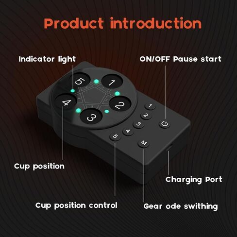 مكافحة الترسيب حبر الوشم النمام الصباغ خلاط الحبر الكهربائي مختبر خلط طلاء الأظافر رمش المواد اللاصقة دوامة للأنابيب (خلاط الحبر منتج الوشم المضاد للترسيب in Kuwait