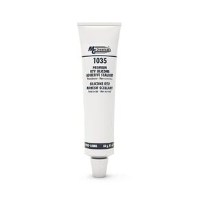 MG Chemicals 1035-80ML Non Corrosive Translucent 1-Part RTV Silicone Adhesive Sealant, 85 ml Tube
