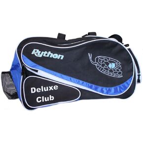 Python Deluxe "Club" Racquetball Bag Series (Black/Blue & Black Red) Colors