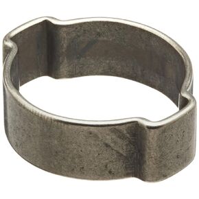 Oetiker 15100015 Stainless Steel Hose Clamp, Double Ear, Clamp ID Range 24 mm (Closed) - 28 mm (Open) (Pack of 10)