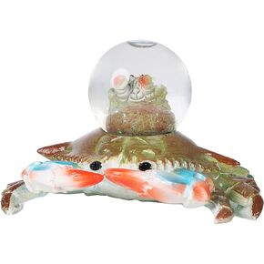 Ocean Themed Snow Globe (Mama with Baby Crab)