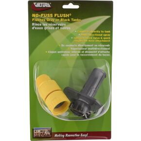 Valterra A70 No-Fuss Flush with Check Valve , Yellow