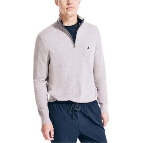 Nautica Men's Navtech Quarter-Zip Sweater