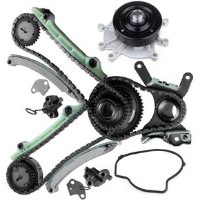 cciyu Timing Chain Kit & Water Pump Sets for Dodge for Jeep Durango Dakota for Ram 1500 Commander Grand Cherokee 4.7L