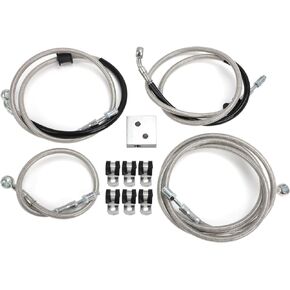 motoparty Front Brake Hose Line - for Can-Am Outlander 450 570 650 800 850 1000R 2012-2023 Replace for 705601519