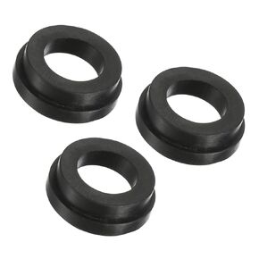 PATIKIL Sealing Gasket, 3 Packs Nitrile Rubber 1.30" OD x 0.71" ID O-Ring Washer Replacement for Air Hose Coupling Fitting, Black