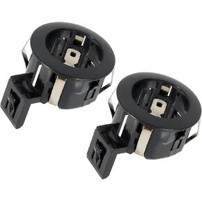 Motoforti ممتص الصدمات الخلفي للسيارة، حامل مستشعر احتياطي، لسيارة Toyota FJ Cruiser 2011-2014، بلاستيك، 89348-33030-C0، أسود، قطعتان in Kuwait