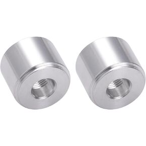 1/2 NPT Female Pipe Thread Weld On Bung Fitting Aluminum 2PCS