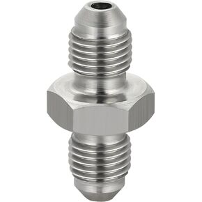 EVIL ENERGY 4AN Male to AN3 Male Stainless Steel Brake Coupler Union Straight Adapter Fitting