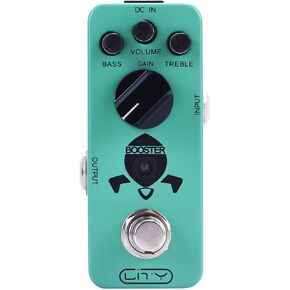 Guitar Booster Effect Pedal Clean Boost Effects Pedals For Electric Guitar Pure Clean Mini Boost for Electric Guitar Effect True Bypass