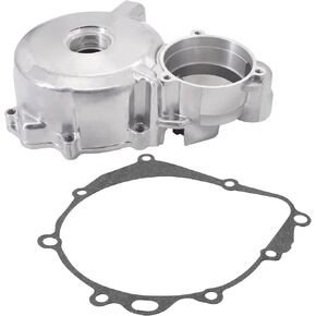 Left Side Engine Stator Magneto Cover Case w/Gask Compatible with Suzuki DRZ400 E S SM 2002-2020 11483-29F00 11351-29F60
