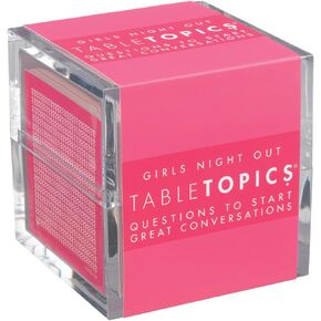 TableTopics Girls Night Out: A Ladies' Night Game with 135 Conversation Cards for Tons of Girl Talk, Conversation Starters Just for Women