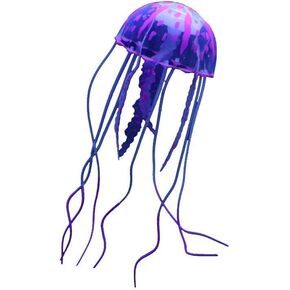 Purple Artificial Simulation Glowing Jellyfish Suitable for Fish Tank, Aquarium Decoration Popular Ornaments, Aquarium Décor Thematic Ornaments in Saudi Arabia