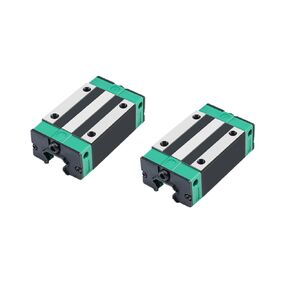 HGH25CA Linear Slider Bearing, 2pcs HGH25CA Square Bearing Slider Block, for HG25 High Assembly CNC Linear Guide for CNC Machines and DIY Project.
