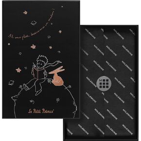 دفتر ملاحظات Moleskine إصدار محدود Le Petit Prince، كبير، مسطر، أسود، غطاء صلب (5 × 8.5)