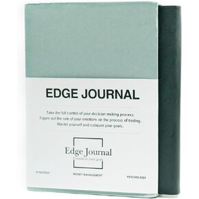 Trading Journal: Guided trading journal, trading log book & investment journal. 300 pages to track psychologic patterns, manage risk and improve trade after trade. Compatible with crypto, stocks and forex market