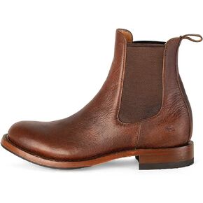 Men's Leather Chelsea Boot with Non-Slip Sole Style 6206