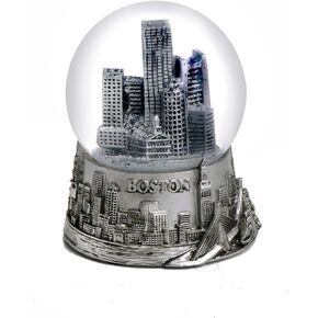 Boston Silver Snow Globe 65mm