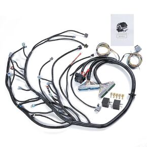 Standalone Swap Wire Wiring Harness 4L60E DBW for Chevy for GMC for LS for LS3 Engine Vortec 8 Cylinders 4.8 5.3 6.0 EV6 Injector 2003-2007 (Drive by Wire), NOT Suit for EV1