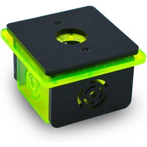 3 Pack Green Frag Pop Stand w/Frag Lock | Acrylic 1 Hole Coral Frag Rack Plugs Reef Fragging Holder for Saltwater, Marine Reef Aquarium