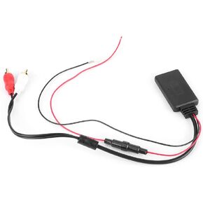 Bediffer Universal 2 RCA AUX‑in Adapter, Bluetooth AUX Receiver Module for Car Audio