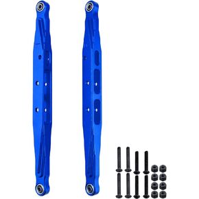 Aluminum Lower Rear Trailing Arm Set for Losi Baja Rey Upgrades Parts, Replaces LOS334006 (Red)