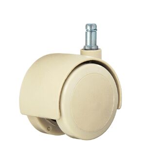 TWHN-50U-G20-TN 2" Diameter Urethane Wheel Hooded Non-Brake Caster, 7/16" x 7/8" Grip Ring Stem, 110 lb Capacity Range