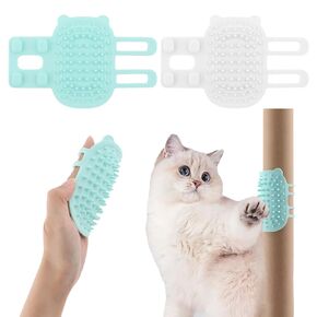 Pet Tickling Artifact for Cats, Multifunction Cat Corner Brush, 2024 New Pet Itch Rub Tool, Tickling Comb Pet Brush, Soft Corner Massage Comb for Cat Dogs