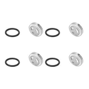 Reservoir Sight Glass Len Gasket,4 Pcs Brake Master Cylinder Reservoir Sight Gasket Set Motorcycle Accessory for Scooter ATV Dirt Bike