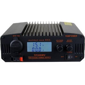 TekPower TP30SWV 30 Amp DC 13.8V Digital Switching Power Supply with Noise Offset