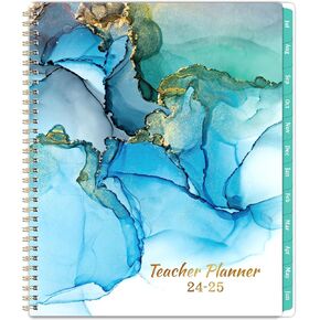 Teacher Planner 2025-2026 - Teacher Lesson Planner from July 2025 to June 2026, 11" x 8.3", Weekly & Monthly Lesson Plan Book for Teachers