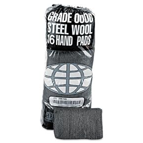GMT Industrial-Quality Steel Wool Hand Pads #0000 192/Carton 117000