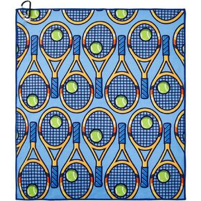 Microfiber Pickleball Towels with Carabiner Clip,Pickleball Towels Tennis Towels,Fashion Prints Funny Golf Towel,Pickleball Gifts,Tennis Gifts,Golf Gift for Women,Golf Accessories and Gifts