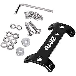 Lixada1 Aluminum Alloy Double Headed Bicycle Bottle Cage Extender Mountain Bike Water Bottle Cage Mount Holder