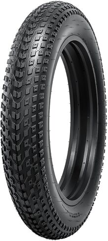 YUNSCM 26" Fat Bike Tires 26x4.0/98-559 60TPl and 26" Bike Tubes Schrader Valve with 2 Rim Strips Compatible with Mountain/Off Road E-Bike 26 x 4.0 Bicycle Tires and Tubes (Y-1143) in Saudi Arabia