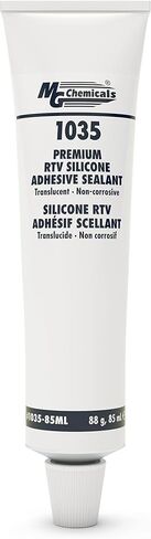 MG Chemicals 1035-80ML Non Corrosive Translucent 1-Part RTV Silicone Adhesive Sealant, 85 ml Tube in Kuwait