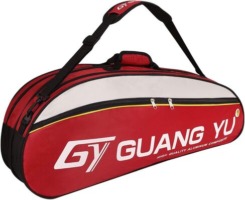 Badminton Racket Bag Tennis Racket Single Shoulder Badminton Bags 4 to 6 Racquet Backpack Big Capacity Waterproof Tennis Bag for Men Women Youth and Adult in Saudi Arabia