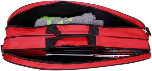 Badminton Racket Bag Tennis Racket Single Shoulder Badminton Bags 4 to 6 Racquet Backpack Big Capacity Waterproof Tennis Bag for Men Women Youth and Adult in Saudi Arabia