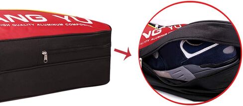 Badminton Racket Bag Tennis Racket Single Shoulder Badminton Bags 4 to 6 Racquet Backpack Big Capacity Waterproof Tennis Bag for Men Women Youth and Adult in Saudi Arabia