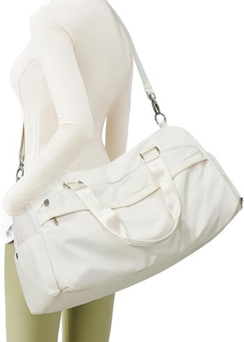 Gym Bag for Women Men, Sport Duffle Bag with Shoe Compartment, Travel Shoulder Bag, Carry on Gym Tote Bag in Saudi Arabia
