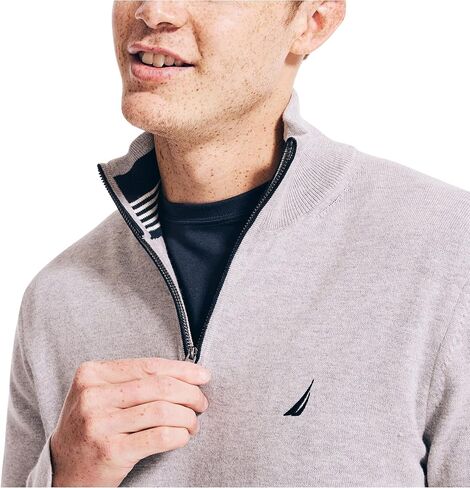 Nautica Men's Navtech Quarter-Zip Sweater in Saudi Arabia