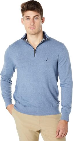 Nautica Men's Navtech Quarter-Zip Sweater in Saudi Arabia